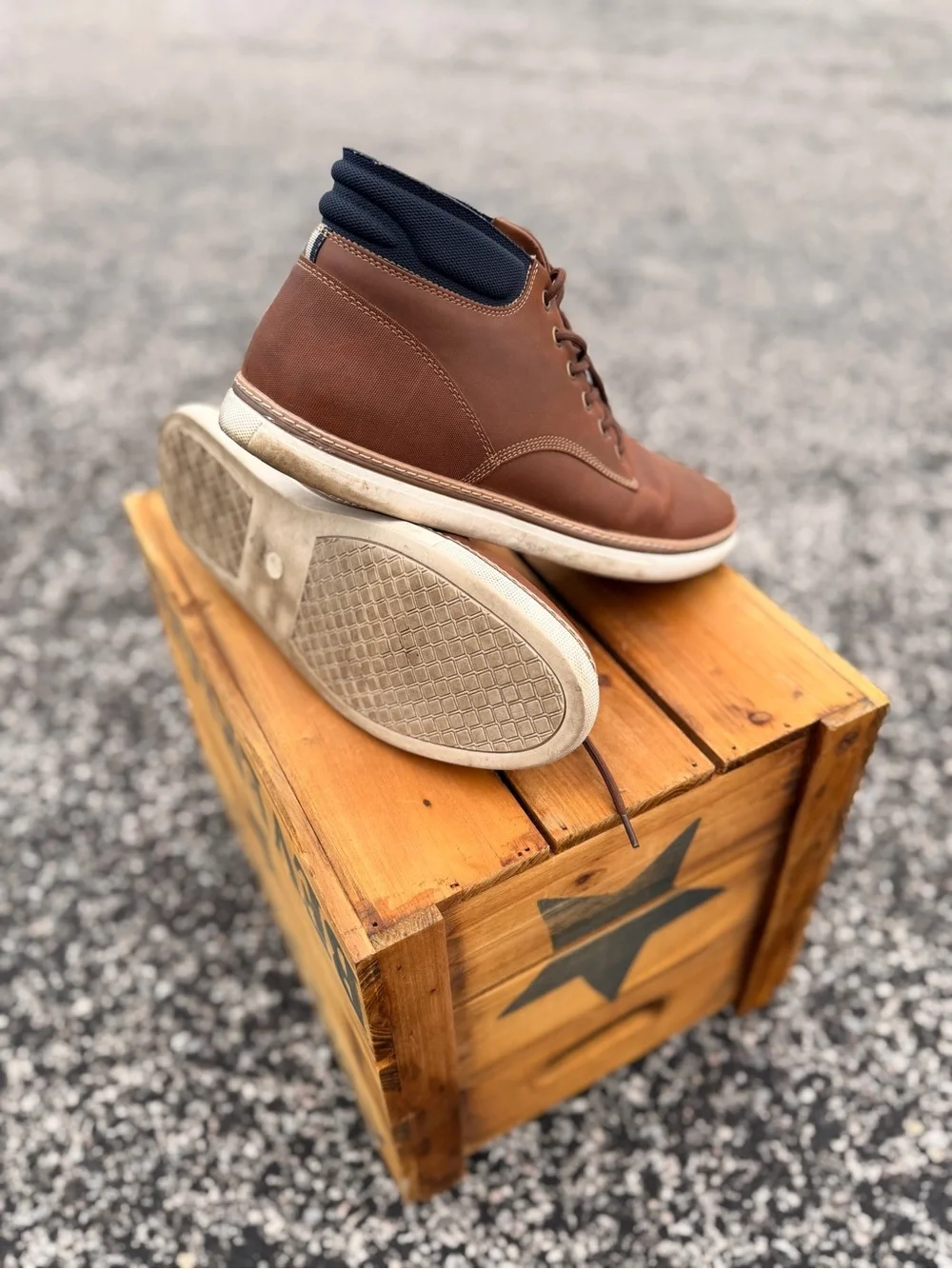 Seven 91 Men's Casual High-Top Chukka Boot